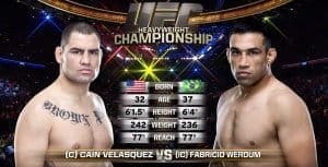 Видеоархив: Кейн Веласкес против Фабрисио Вердума на UFC 188 в Мехико