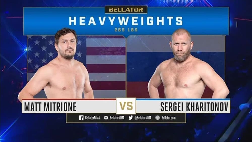 Сергей Харитонов против Мэтта Митриона (полное видео боя)