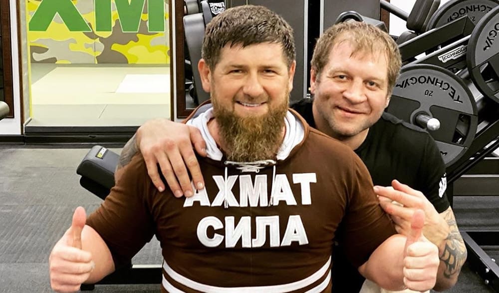 Рамзан Кадыров поборолся с Александром Емельяненко