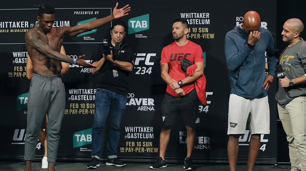 Андерсон Сильва заплакал на взвешивании к турниру UFC 234