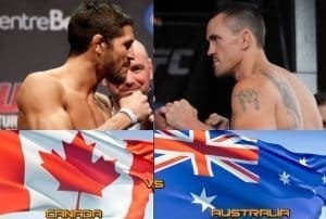 Патрик Коте и Кайл Ноук назначены тренерами TUF Nations: Канада против Австралии