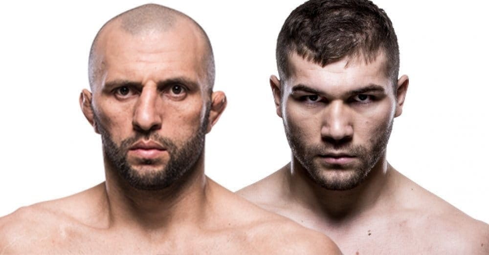 Гаджимурад Антигулов против Иона Куцелабы на UFC 217 в Нью-Йорке