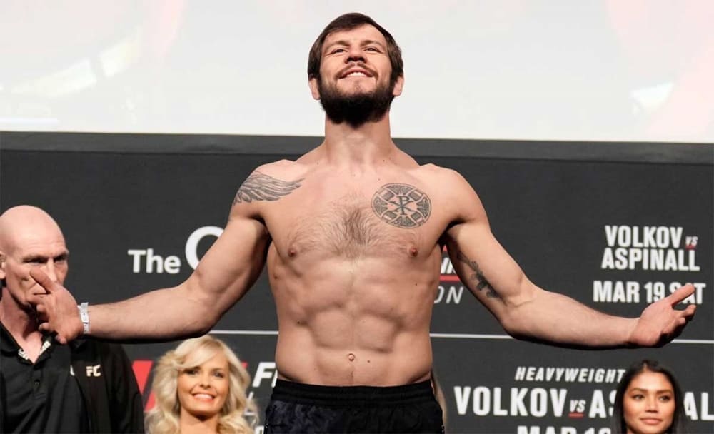 Россиянин Никита Крылов вошел в топ-5 полутяжелого дивизиона UFC