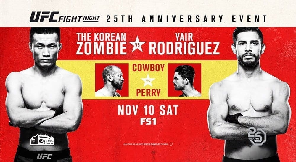 UFC Fight Night 139: прямая трансляция