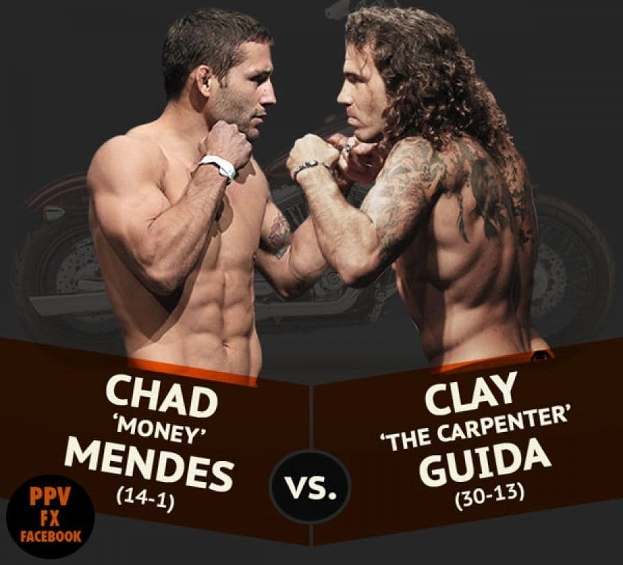 Клэй Гуида против Чеда Мендеса (Clay Guida vs. Chad Mendes)