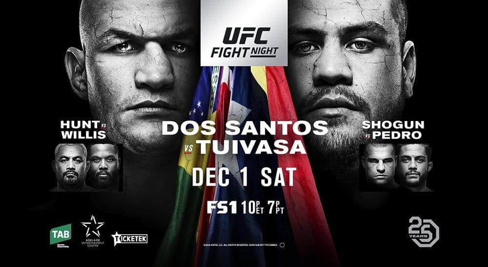 UFC Fight Night 142: прямая трансляция