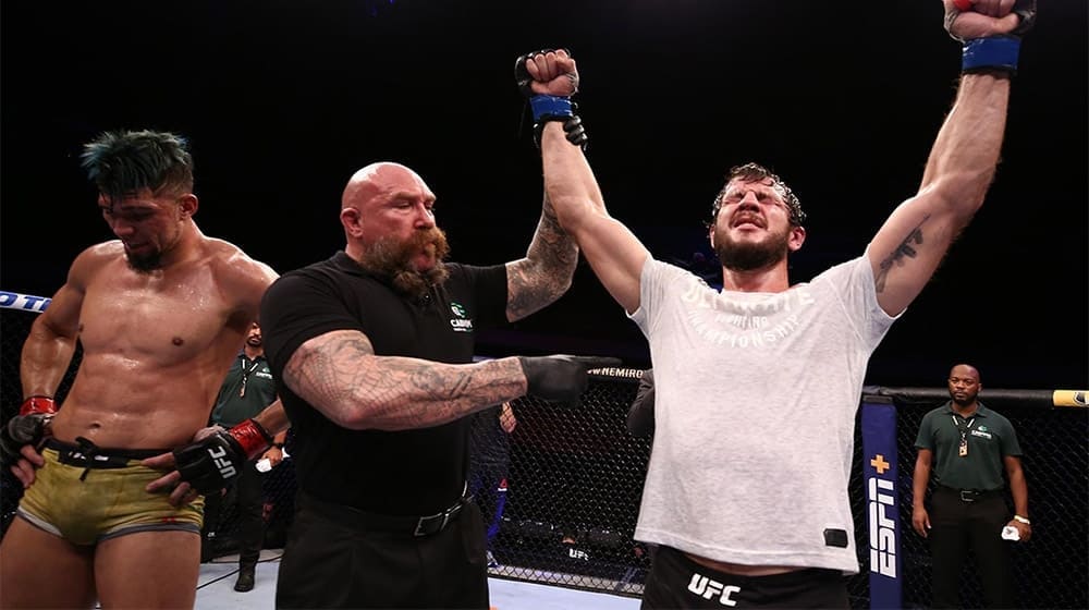 Никита Крылов вошел в десятку лучших полутяжеловесов UFC