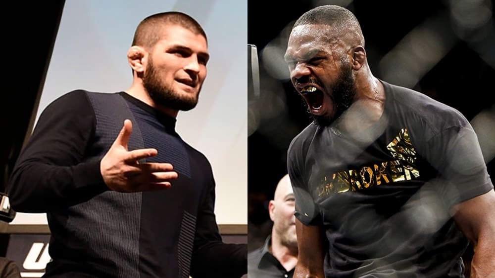 John Jones disputes the status of Khabib Nurmagomedov