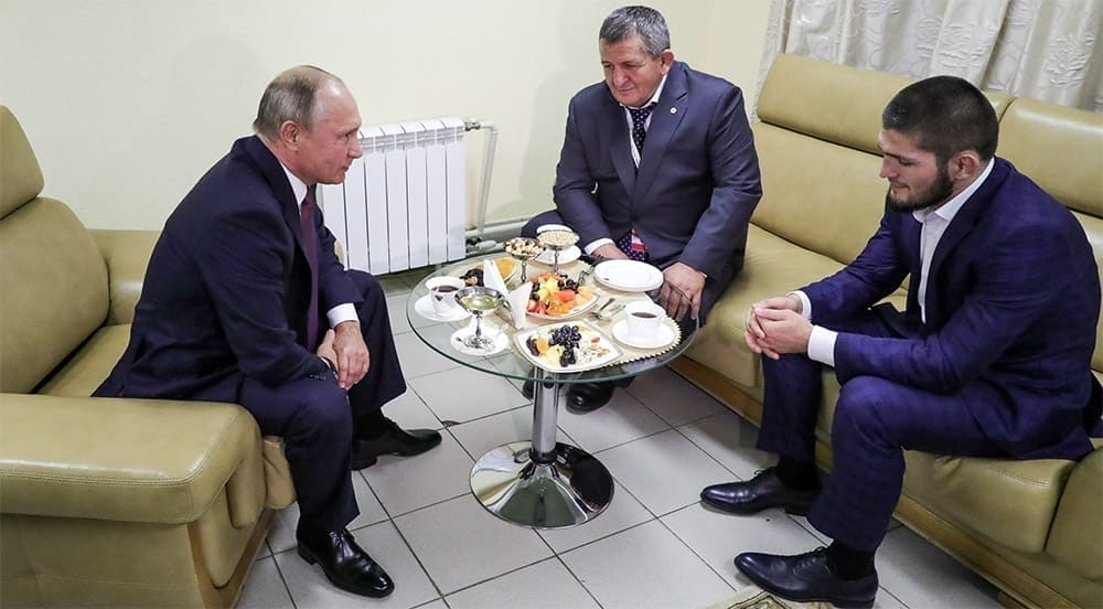 Владимир Путин выразил соболезнования Хабибу Нурмагомедову