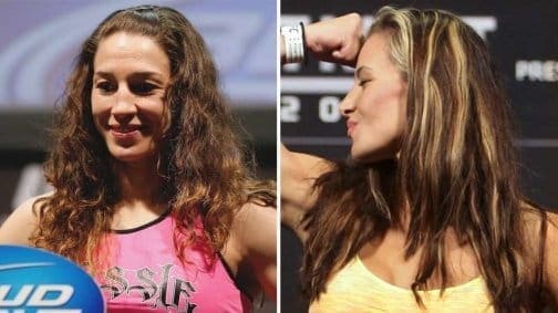Миша Тейт против Сары МакМэнн на UFC 183 в Лас-Вегасе