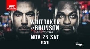 UFC Fight Night 101: видео и результаты