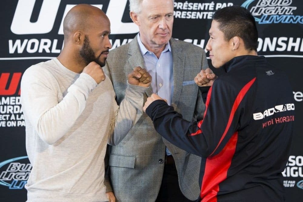 UFC 186: лицом к лицу