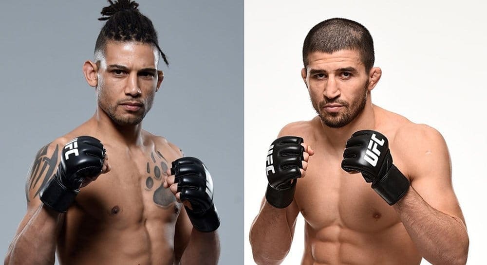 Рустам Хабилов против Кэйджена Джонсона на UFC Fight Night 136 в Москве