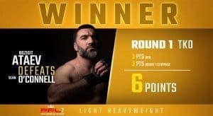 Бозигит Атаев проходит в плей-офф первого сезона PFL