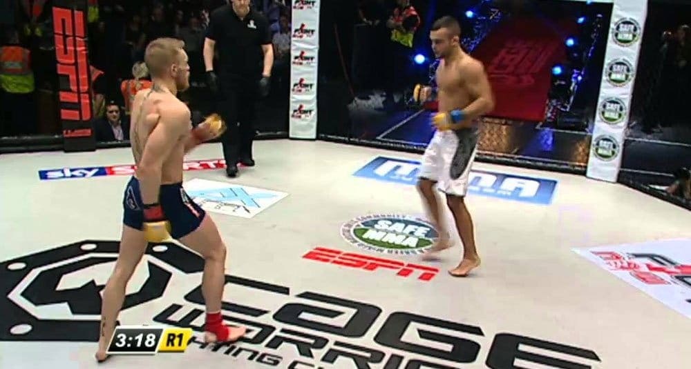 Видеоархив: Конор МакГрегор против Ивана Бухингера на CWFC 51 в 2012 году