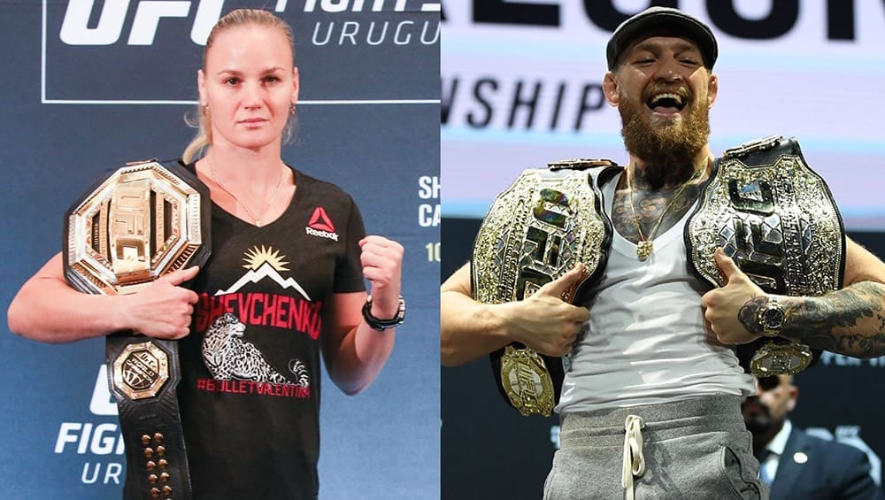 Валентина Шевченко обошла Конора МакГрегора в рейтинге UFC
