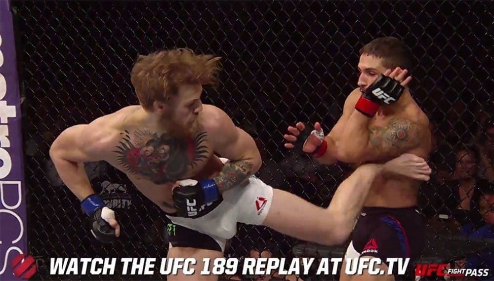 UFC 189: лучшие моменты