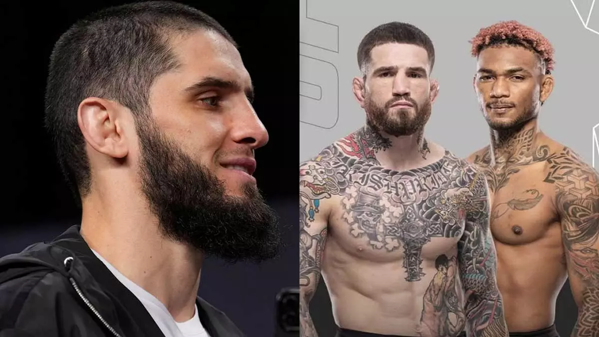 Ислам Махачев, Шон Брэди и Майкл Моралес