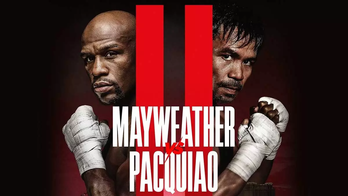Флойд Мейвезер и Мэнни Пакьяо