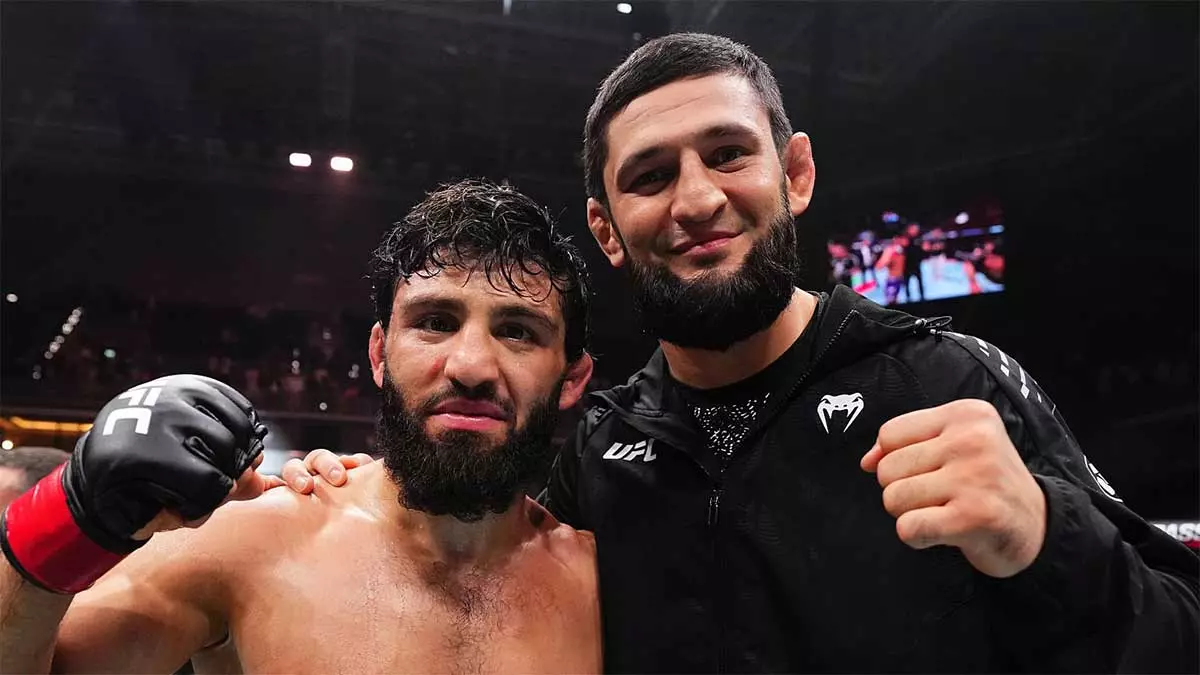 Арман Царукян и Хамзат Чимаев