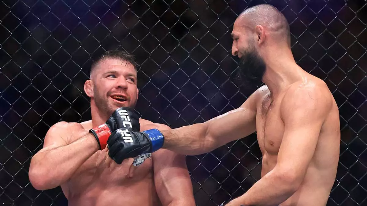 Дрикус Дю Плесси и Хамзат Чимаев