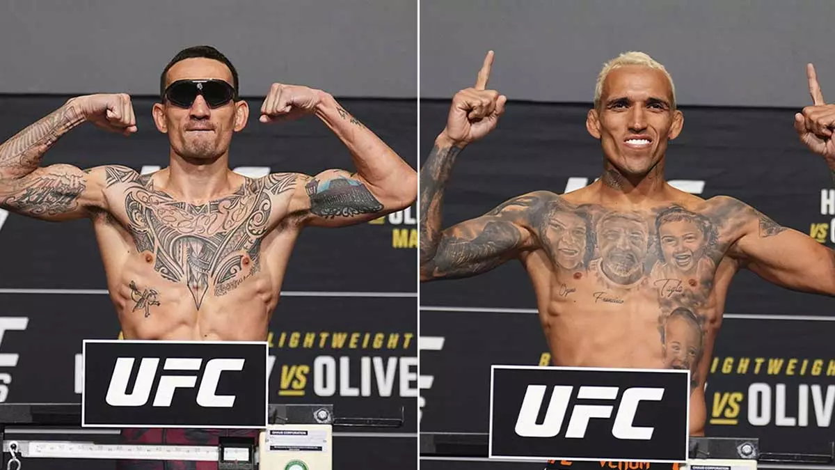 Макс Холловэй и Чарльз Оливейра