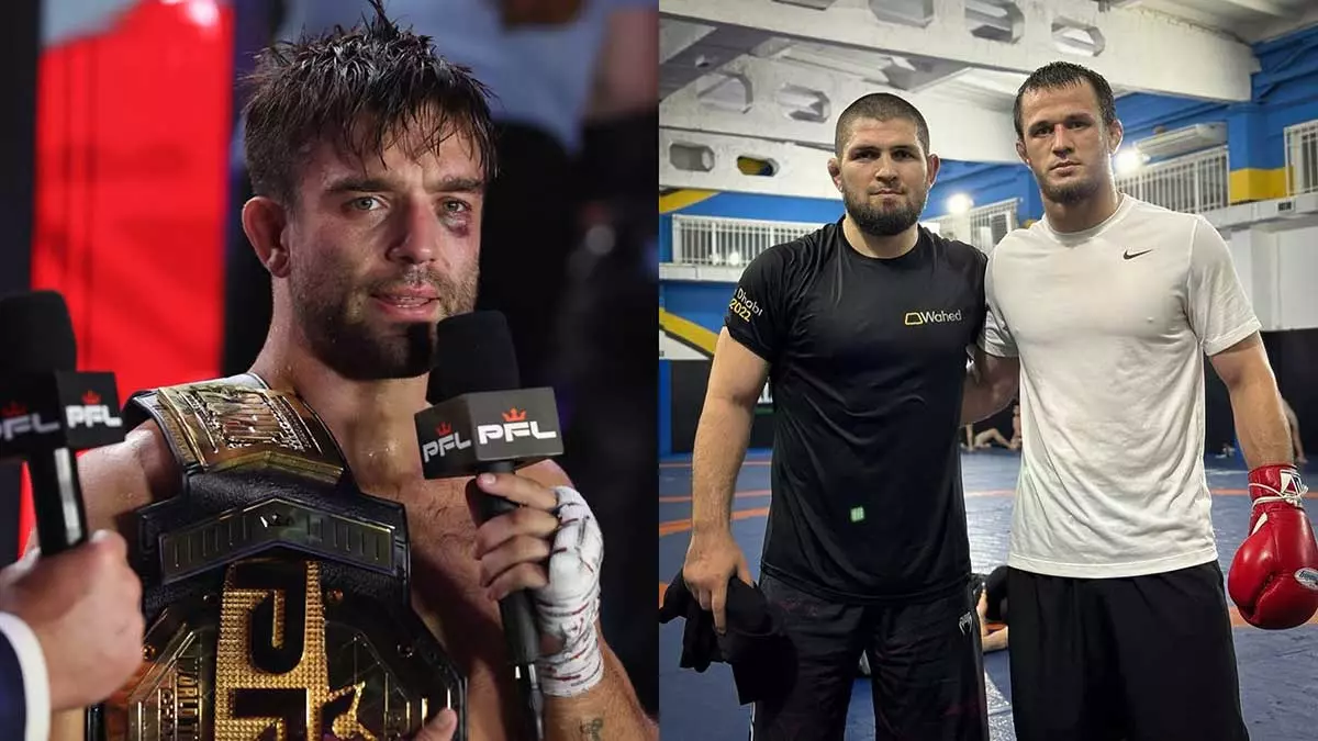 Алфи Дэвис, Хабиб и Усман Нурмагомедовы