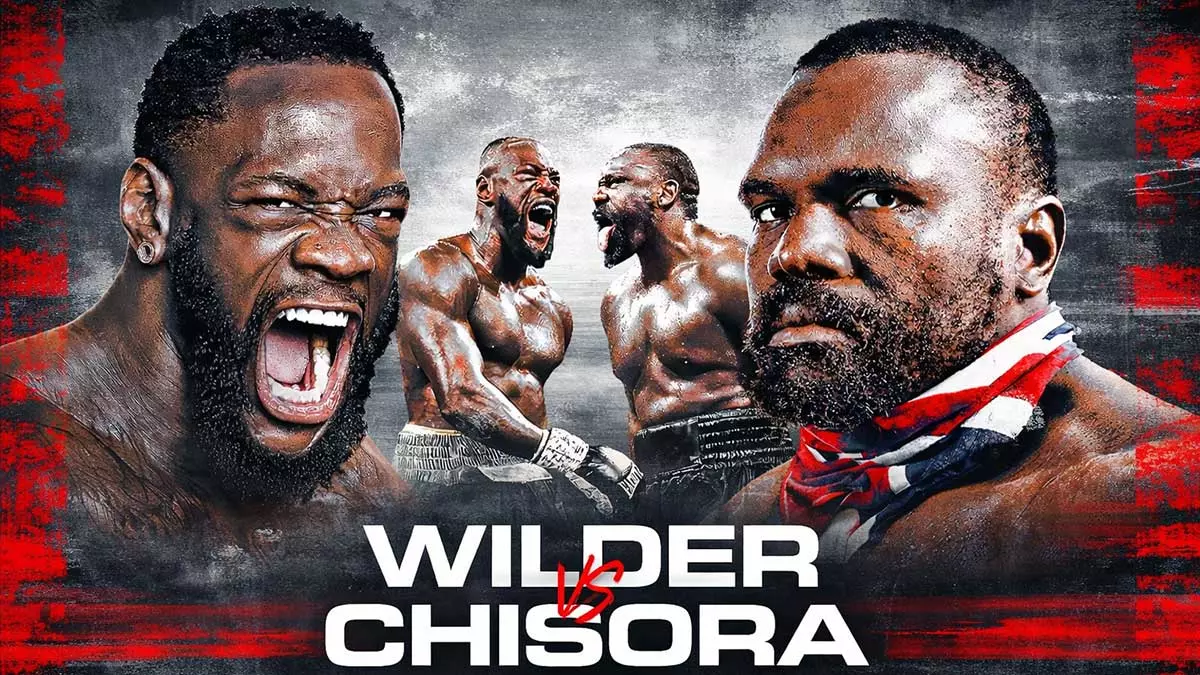 Деонтей Уайлдер и Дерек Чисора