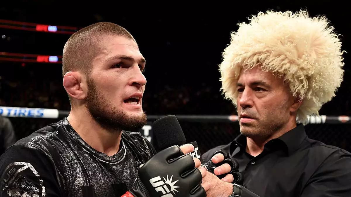 Хабиб Нурмагомедов и Джо Роган