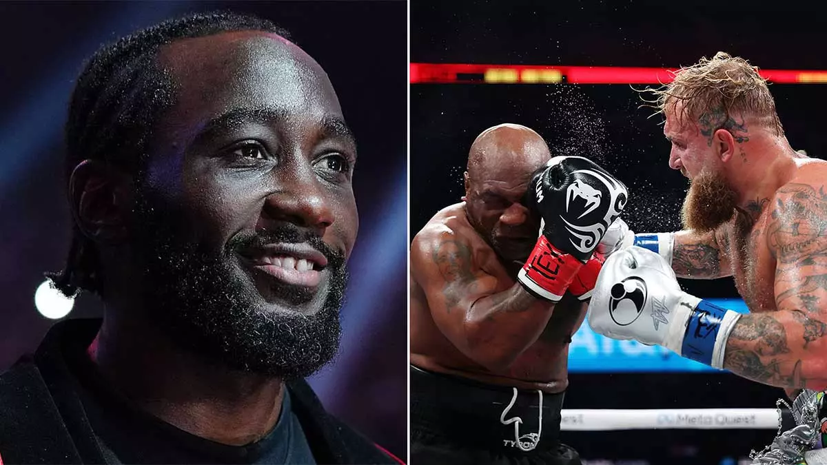 Теренс Кроуфорд, Майк Тайсон и Джейк Пол