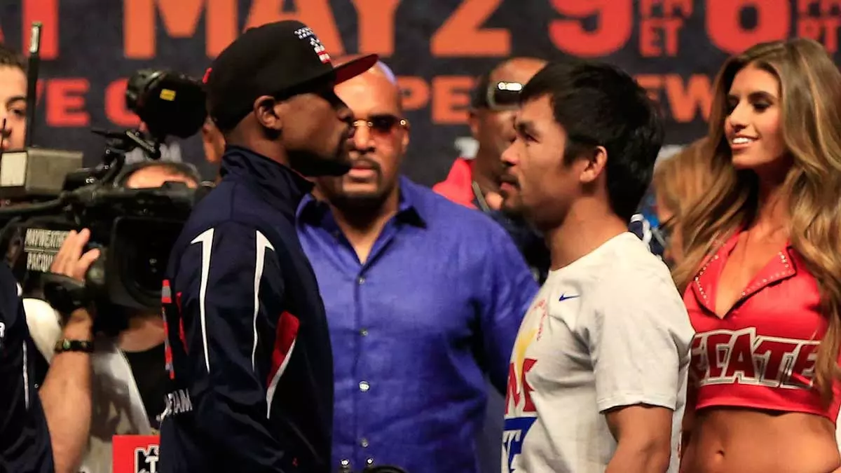 Флойд Мейвезер и Мэнни Пакьяо