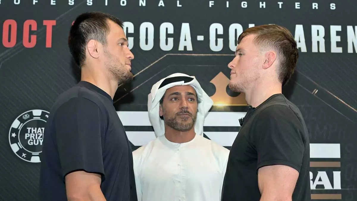 Усман Нурмагомедов и Пол Хьюз