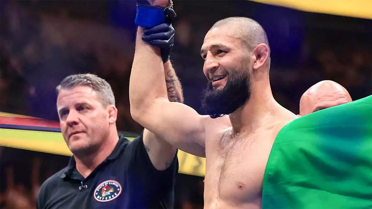 Марк Годдард и Хамзат Чимаев