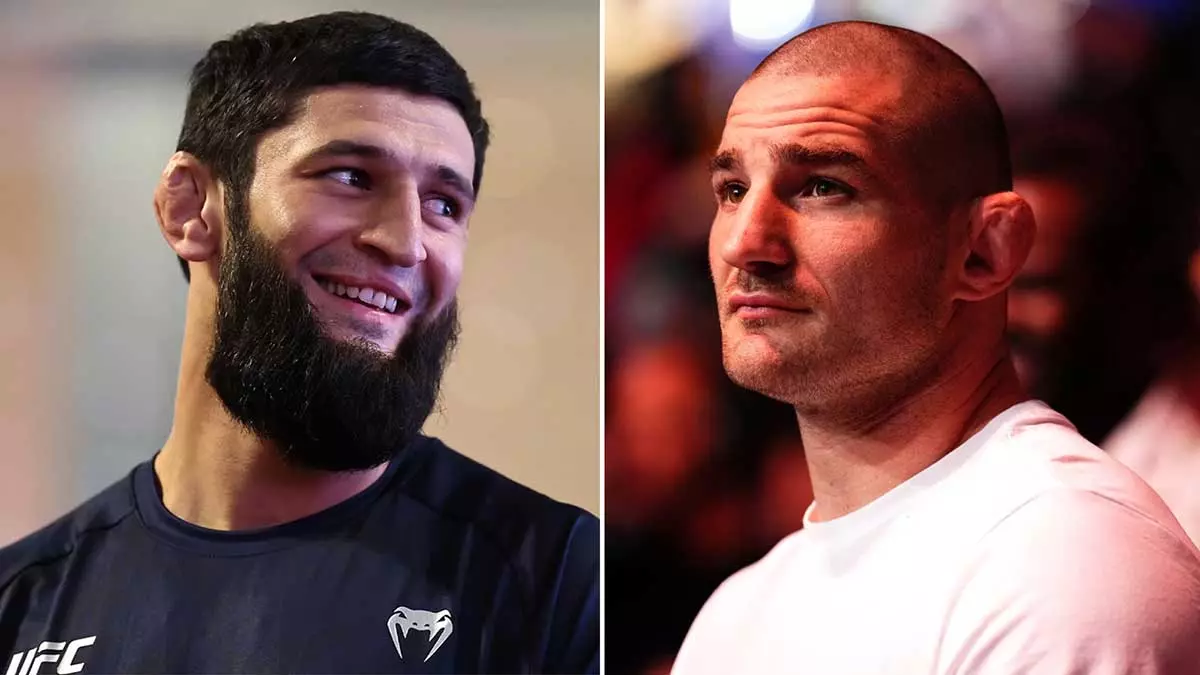 Хамзат Чимаев и Шон Стрикленд