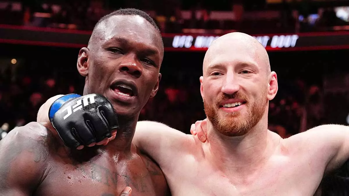 Исраэль Адесанья и Джо Пайфер