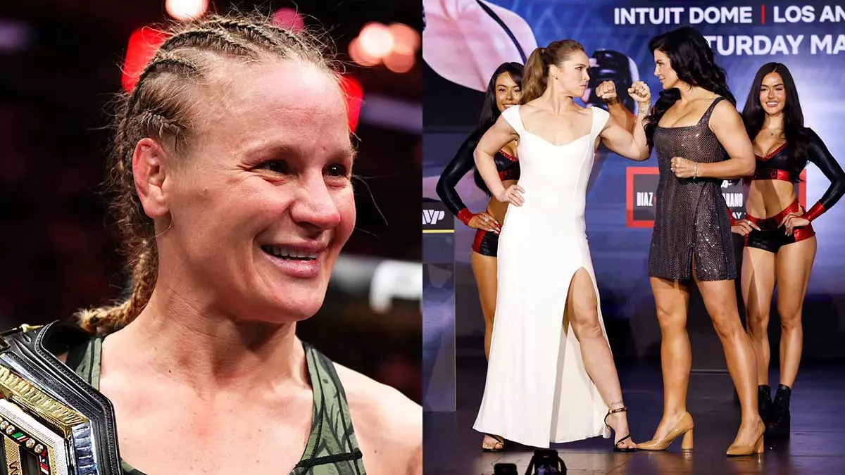 Валентина Шевченко, Ронда Роузи и Джина Карано