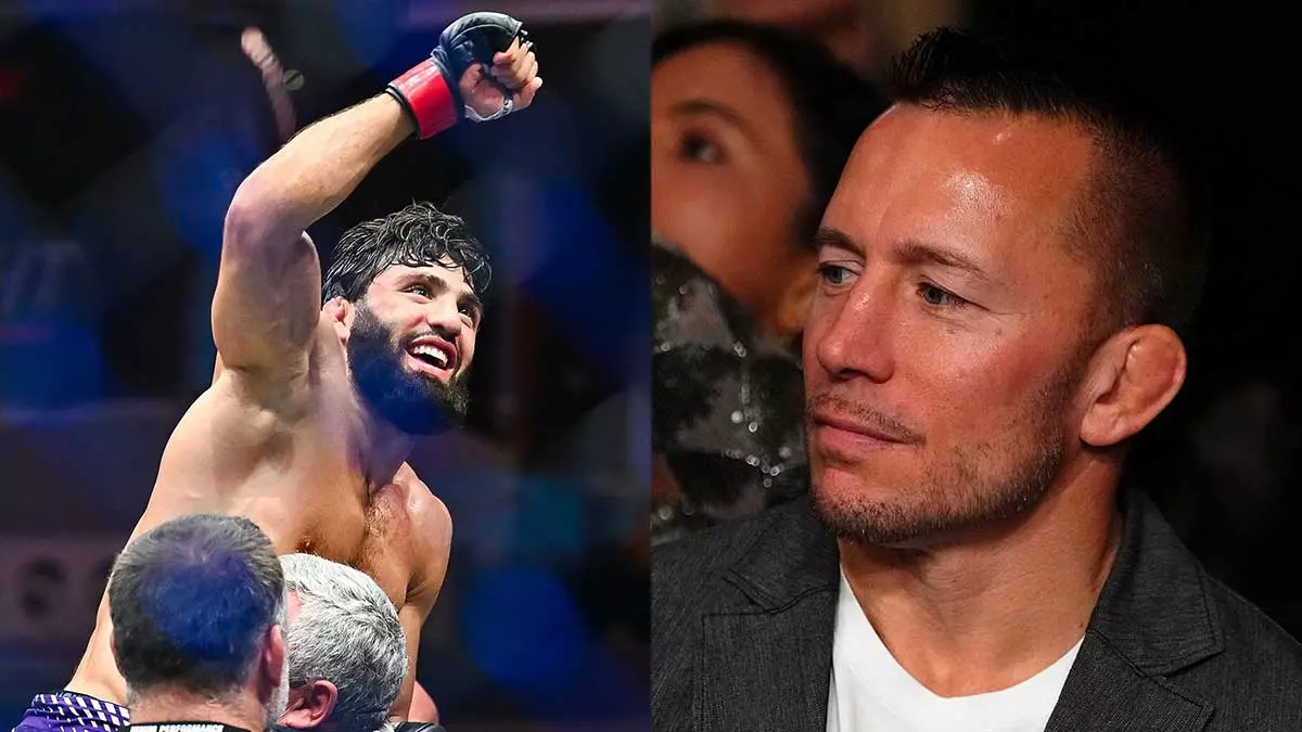 Арман Царукян и Джордж Сент-Пьерр