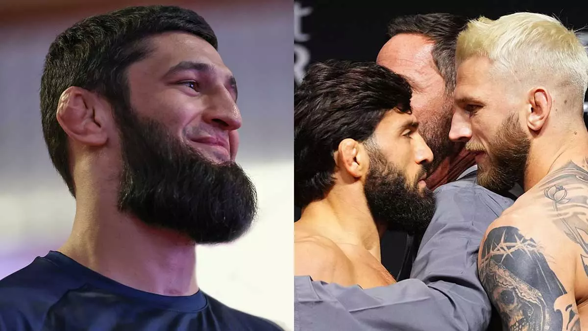 Хамзат Чимаев, Арман Царукян и Дэн Хукер