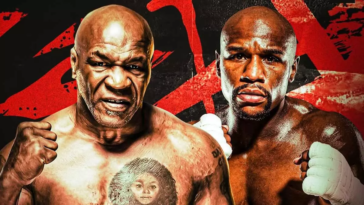 Майк Тайсон и Флойд Мейвезер