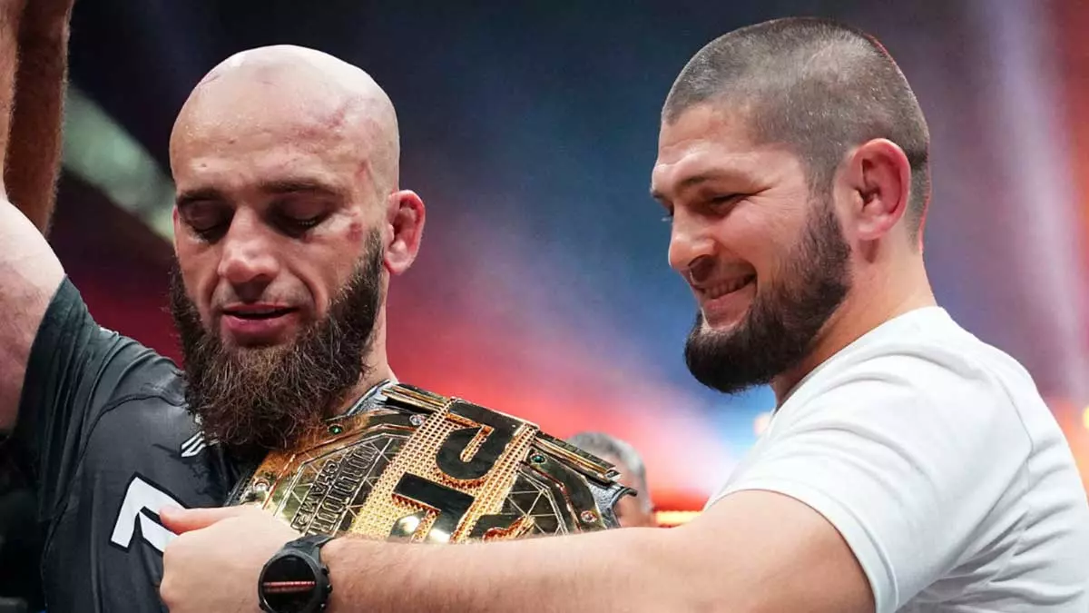 Мовлид Хайбулаев и Хабиб Нурмагомедов