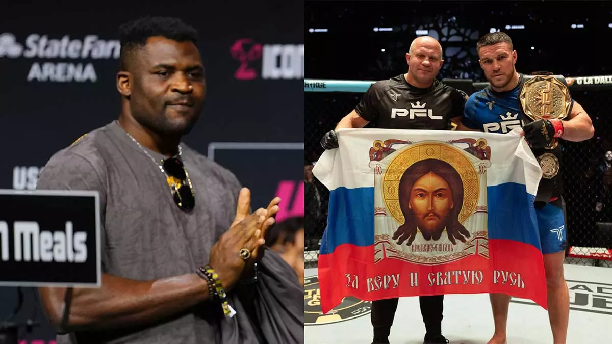 Фрэнсис Нганну, Фёдор Емельяненко и Вадим Немков