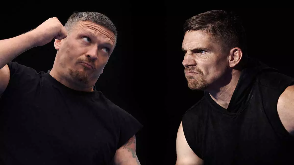 Александр Усик и Рико Верхувен