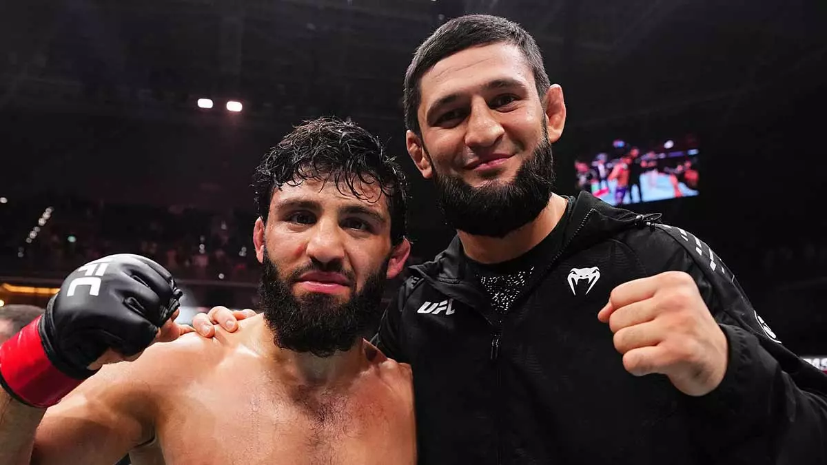 Арман Царукян и Хамзат Чимаев