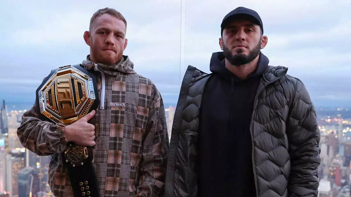 Джек Делла Маддалена и Ислам Махачев