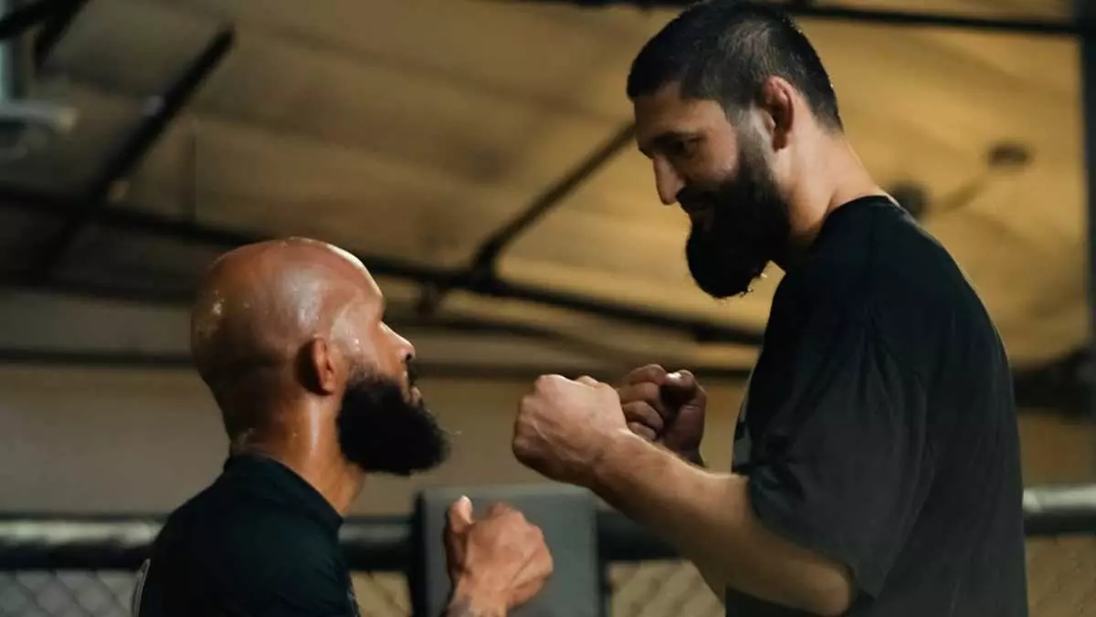 Деметриус Джонсон и Хамзат Чимаев