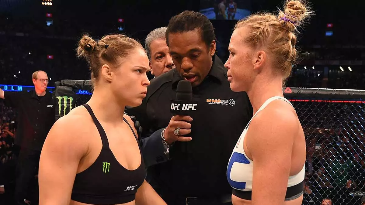 Ронда Роузи и Холли Холм