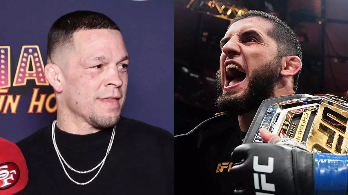 Нейт Диас и Ислам Махачев