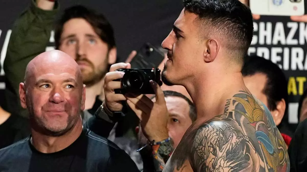 Дана Уайт и Том Аспиналл