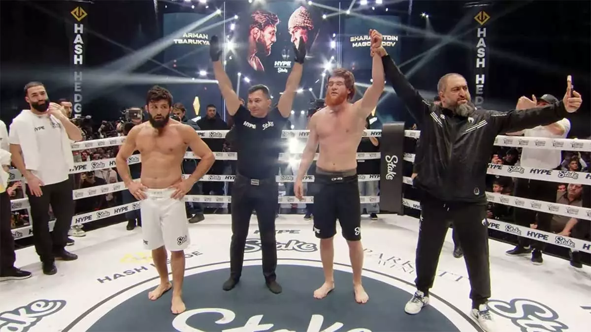 Арман Царукян и Шарабутдин Магомедов