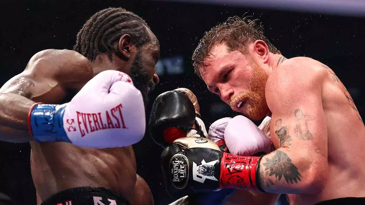 Теренс Кроуфорд и Сауль Альварес